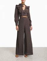 Thumbnail for your product : Zimmermann Espionage Silk Wide Leg Pant