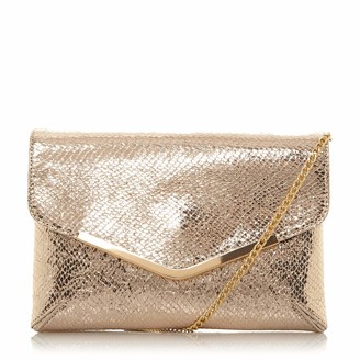 rose gold clutch bag uk