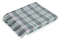 Burberry Baby's Check Cashmere Fringe Blanket