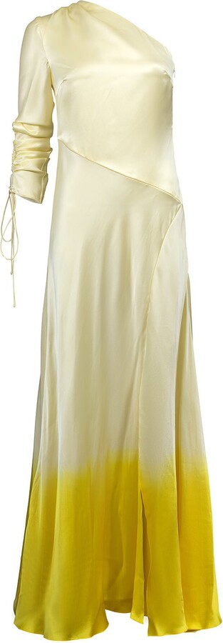 Alejandra Alonso Rojas One Shoulder Gown