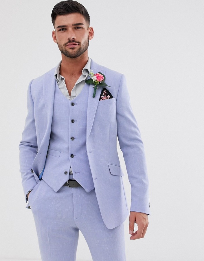 lilac suit jacket