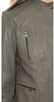 Thumbnail for your product : Vince Quilted Leather Moto Jacket