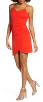 Thumbnail for your product : NSR Carrie Ruched Tulip Cocktail Dress