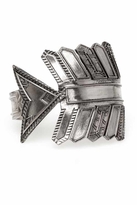 Thumbnail for your product : House Of Harlow Antiqued Arrow Cuff in Silver