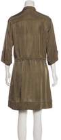 Thumbnail for your product : Diane von Furstenberg Long Sleeve Mini Dress