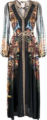 Camilla Belted Wrap Dress