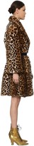 Thumbnail for your product : MARC JACOBS, THE Leo Printed Faux Fur Coat W/ Belt