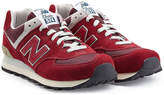 Thumbnail for your product : New Balance Suede and Mesh Sneakers