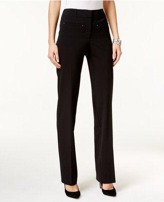 Style&Co. Style & Co Slim-Fit Career Pants, Only at Macy's