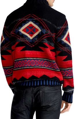 Polo Ralph Lauren Southwestern Intarsia Wool & Cashmere Sweater