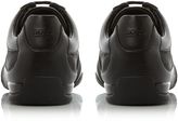 Thumbnail for your product : HUGO BOSS Space Nylon and Leather Trainers