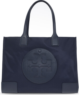 Original T.O.R.Y. B.U.R.C.H Women's Ella Patent Navy Blue Tote Bag