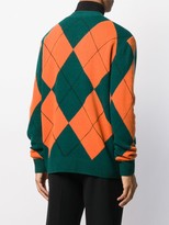 Thumbnail for your product : Pringle Reissued argyle knit cardigan