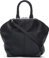 Thumbnail for your product : Alexander Wang Matte Black Nappa Leather Emile Tote