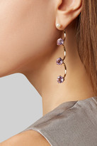 Thumbnail for your product : Delfina Delettrez 18-karat Gold, Amethyst And Pearl Earring - one size