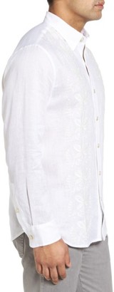 Tommy Bahama Men's Big & Tall White Night Linen Sport Shirt