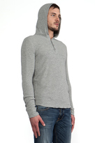 Thumbnail for your product : Vince Thermal Hooded Henley