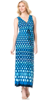 Thumbnail for your product : A Pea in the Pod LAUNDRY by Shelli Segal Sleeveless Tie Front Maternity Maxi Dress