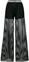 Just Cavalli striped flared trousers 
