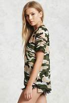 Thumbnail for your product : Forever 21 Camo Print Top