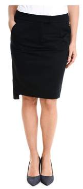 Fay Women's Black Cotton Skirt.