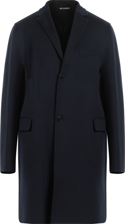 Valentino Coat Midnight Blue - ShopStyle