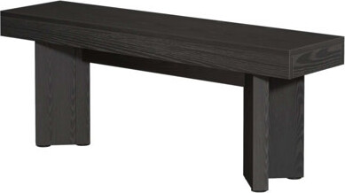August Grove Elegant Nordic Style Wooden Kitchen Table Bench Versatile Seating For Dining And Bedroom