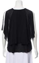 Thumbnail for your product : IRO Ruffled Short Sleeve Top