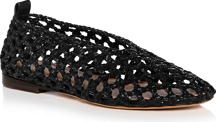 Mansur Gavriel Women's Woven Ballet Flats
