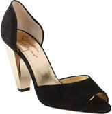 Thumbnail for your product : Walter Steiger Metallic Heel d'Orsay Pump
