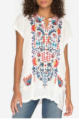 Johnny Was Multi Embroidered Tunic