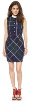 Thumbnail for your product : Band Of Outsiders Sleeveless Shirtdress with Contrast Collar