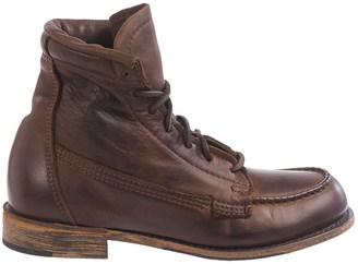 Vintage Shoe Company Vanessa Moc-Toe Boots - Leather, Lace-Ups (For Women)