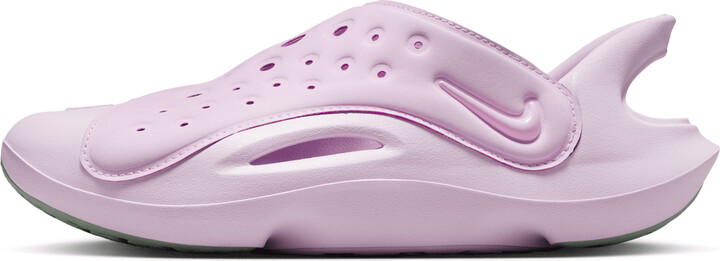 Nike Air Purple Nike Sandals With Gold Swoosh Girls Purple Nike