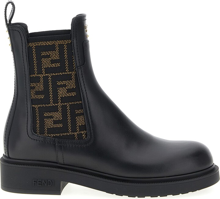 Fendi First Leather Tall Boots ShopStyle