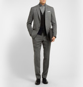 Thumbnail for your product : Brioni Cotton-Twill Contrast Collar Shirt