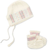 Thumbnail for your product : Ralph Lauren Fair Isle Wool Hat & Booties