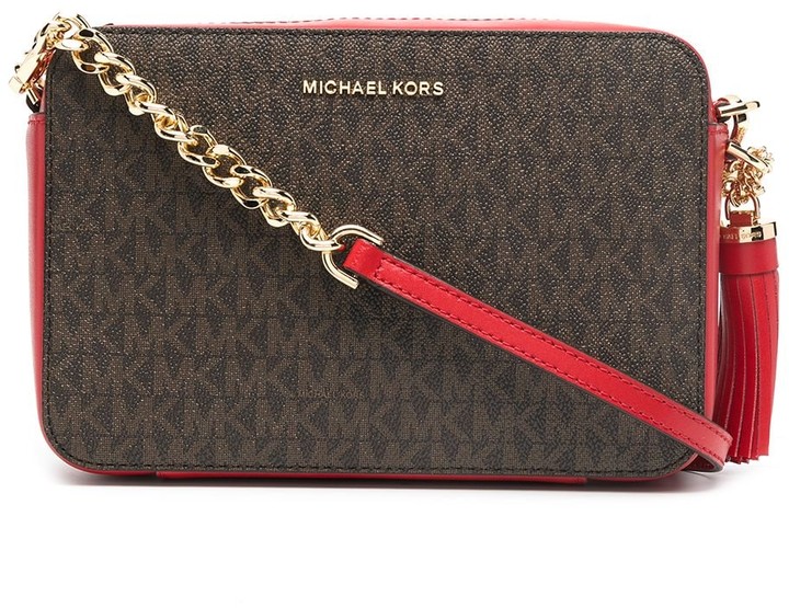 MICHAEL Michael Kors Ginny monogramprint crossbody bag ShopStyle