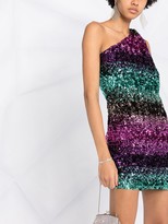 Thumbnail for your product : Amen One-Shoulder Sequin Degrade Dress