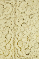 Thumbnail for your product : Cotton-blend lace pencil skirt