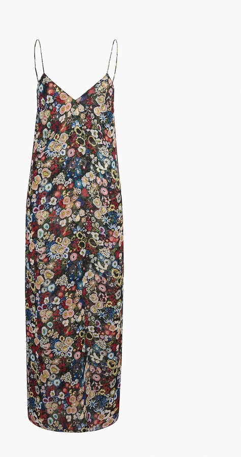 Taja Dress in Black Multi