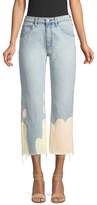 Thumbnail for your product : Hudson Sloane Mid-Rise Cropped Jeans