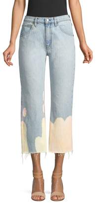 Hudson Sloane Mid-Rise Cropped Jeans