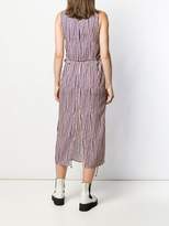 Thumbnail for your product : Eckhaus Latta Gathered Striped Dress