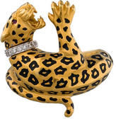 Thumbnail for your product : Carrera y Bestiario Panther Ring