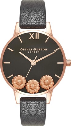 Olivia Burton Black Watches For Women | ShopStyle UK