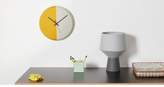 Thumbnail for your product : Split Wall Clock, Light Grey and Mustard