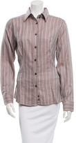 Thumbnail for your product : Etro Long Sleeve Printed Button-Up Top