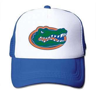 LIANBANG Mesh Caps LIANBANG Florida Gators Logo Adjustable Printing Snapback Mesh Hat Unisex Adult Baseball Mesh Cap Blue