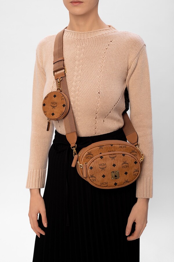 mcm bag with pouch